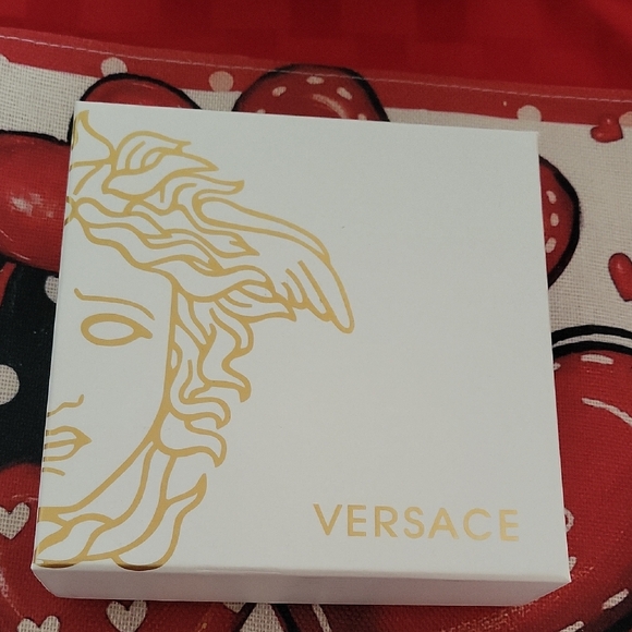 Versace Other - Versace White Box with Gold Medusa Design Dustbag & Ribbon
